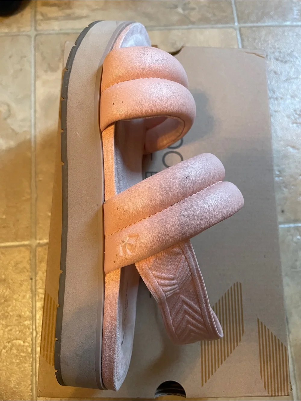 UGG Blush Padded Double-Strap Slide Sandals